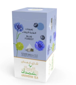 Ghamdan Tea, Blue Forest Flowers